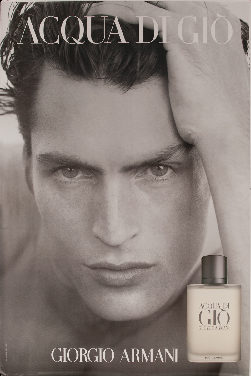 Giorgio Armani, Acqua De Gio Original Poster