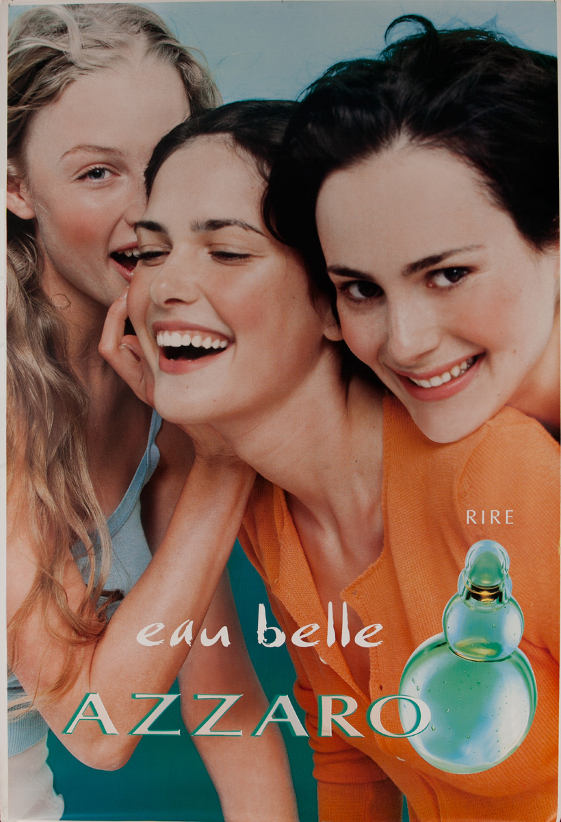 Azzaro eau belle, Original Advertising Poster