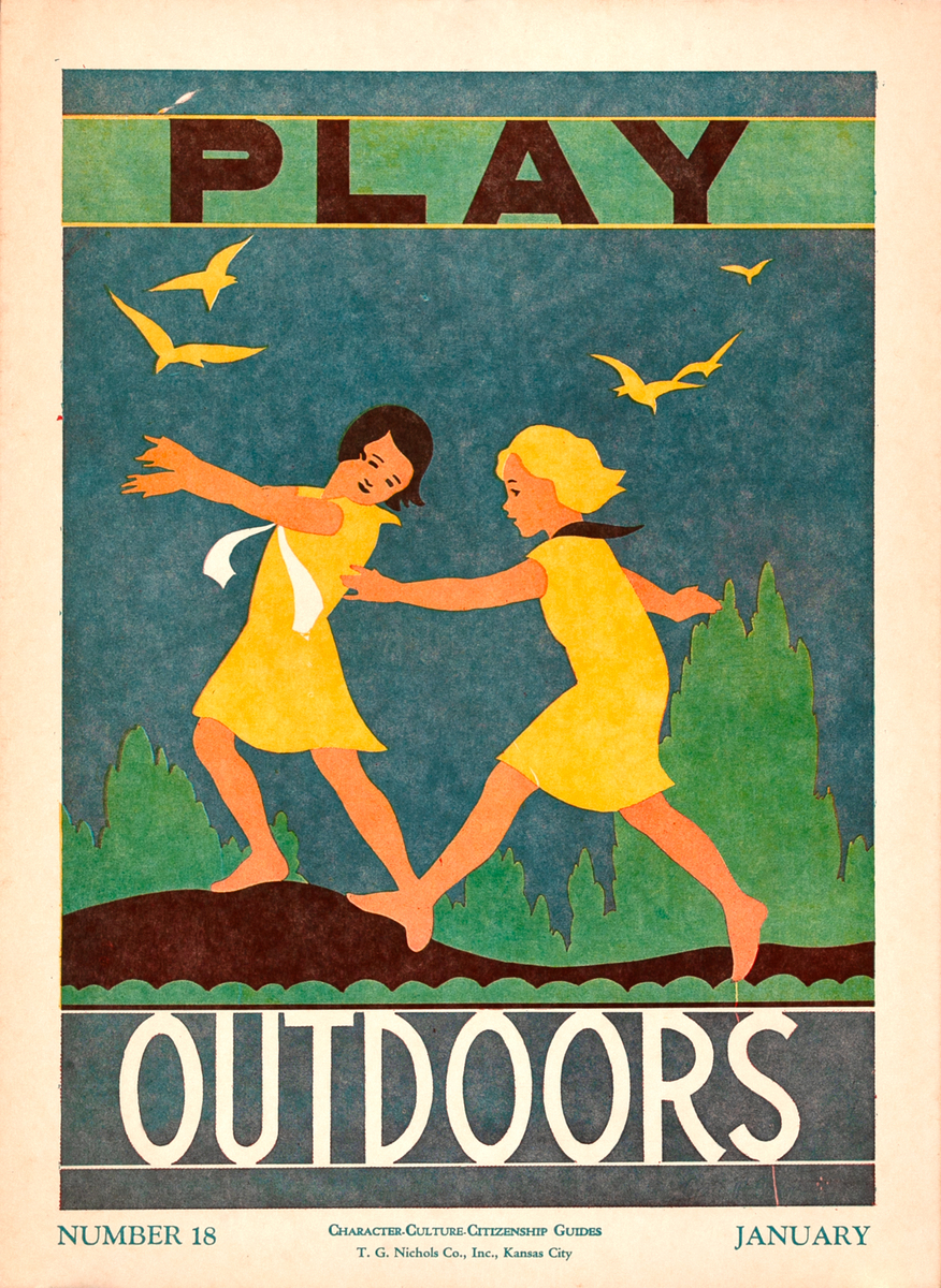 Play Outdoors  - Character Culture Citizenship Guides Poster #18
