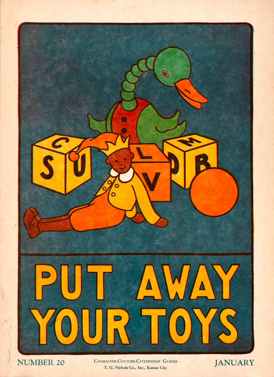 Put Away Your Toys  - Character Culture Citizenship Guides Poster #20