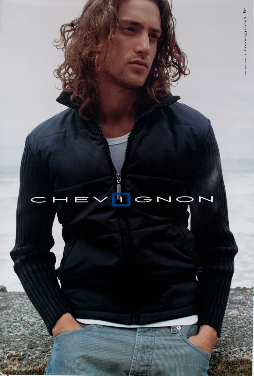 Chevignon Jacket Original Advertising Poster