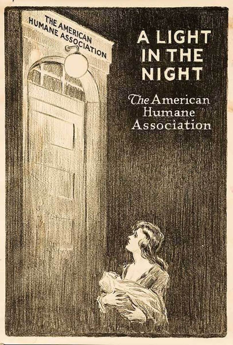 A Light in the Night Original American Humane Association Poster