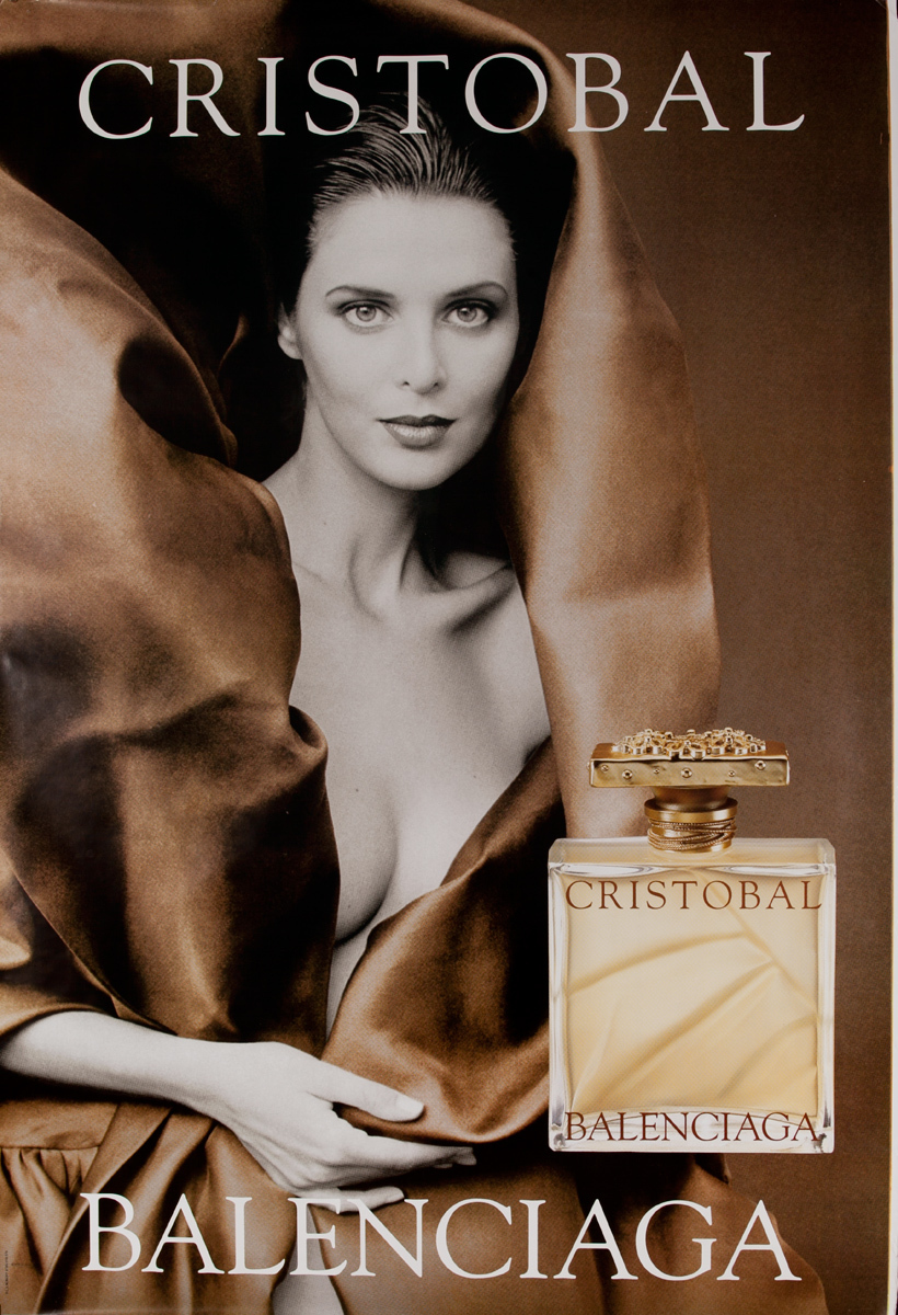 Cristoba, Balenciaga Original Advertising Poster&#65292; Woman