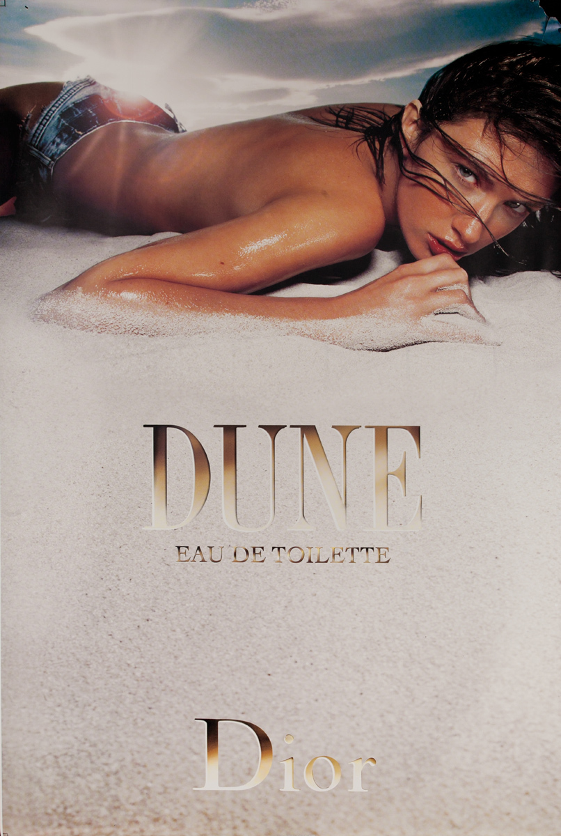 Dior Dune Eau de Toilette,  Original Advertising Poster