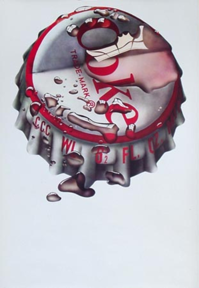 Coke Cola Cap Poster