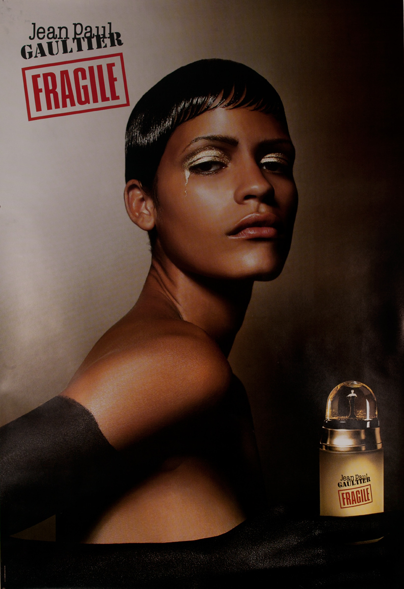 Jean Paul Gaultier, Fragile, Perfume Original; Advertising Poster