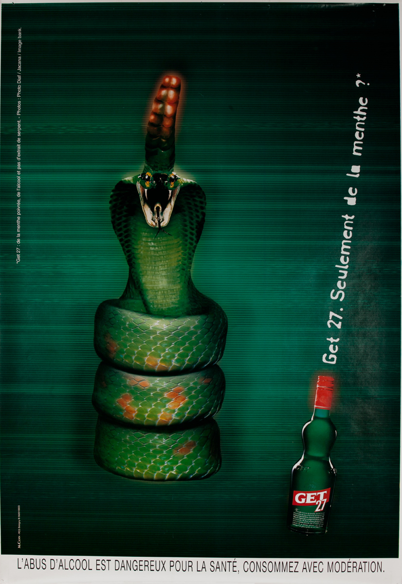 Get Rattlesnake Original Advertising Poster