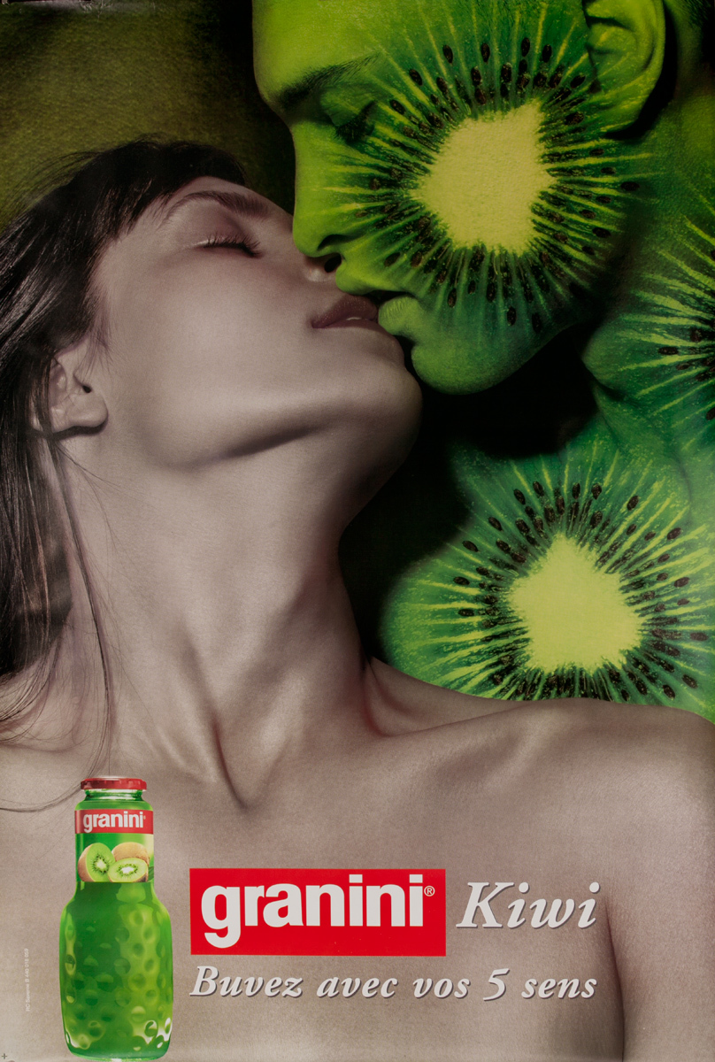 Granini Kiwi Original Advertising Poster