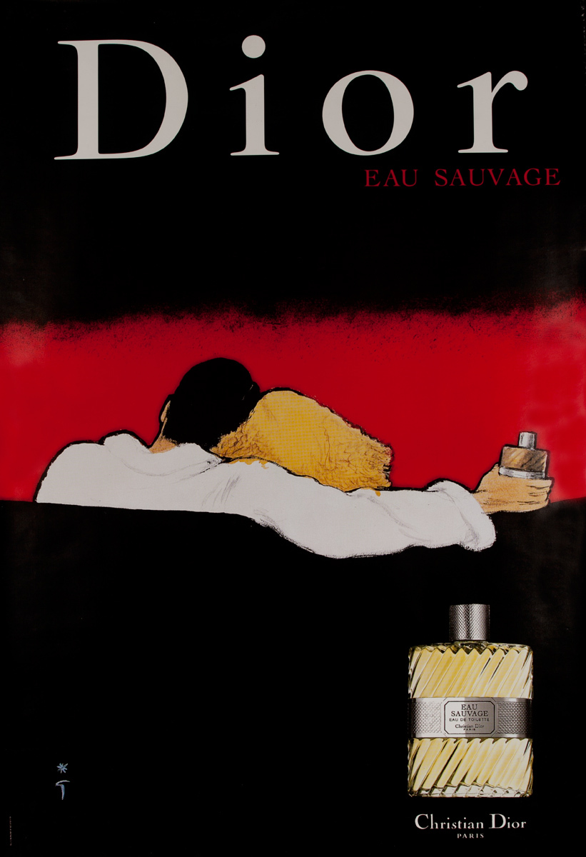 Dior Eav Savage Original Advertising Poster couple