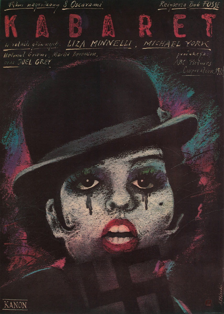 Kabaret Original Polish Movie Poster, Cabaret