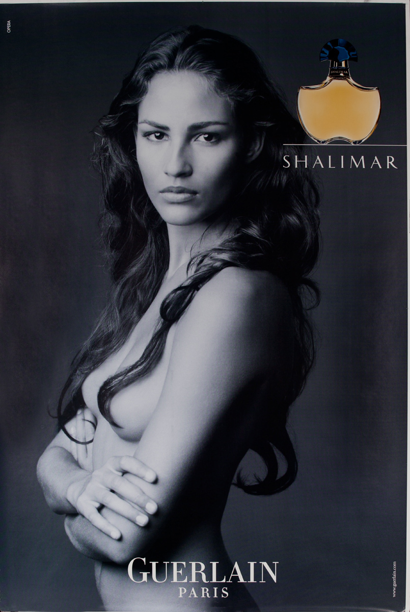 Guerlain Paris,  Shalimar Original Advertising Poster