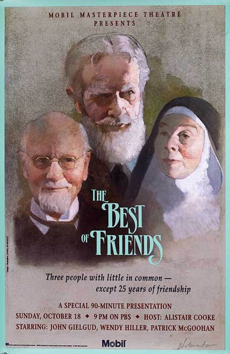 Mobil Masterpiece Theatre The Best Of Friends, Original TV poster