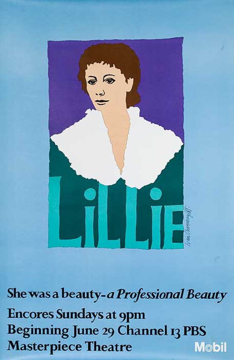 Mobil Masterpiece Theatre Lillie Encores Begin, Original TV poster