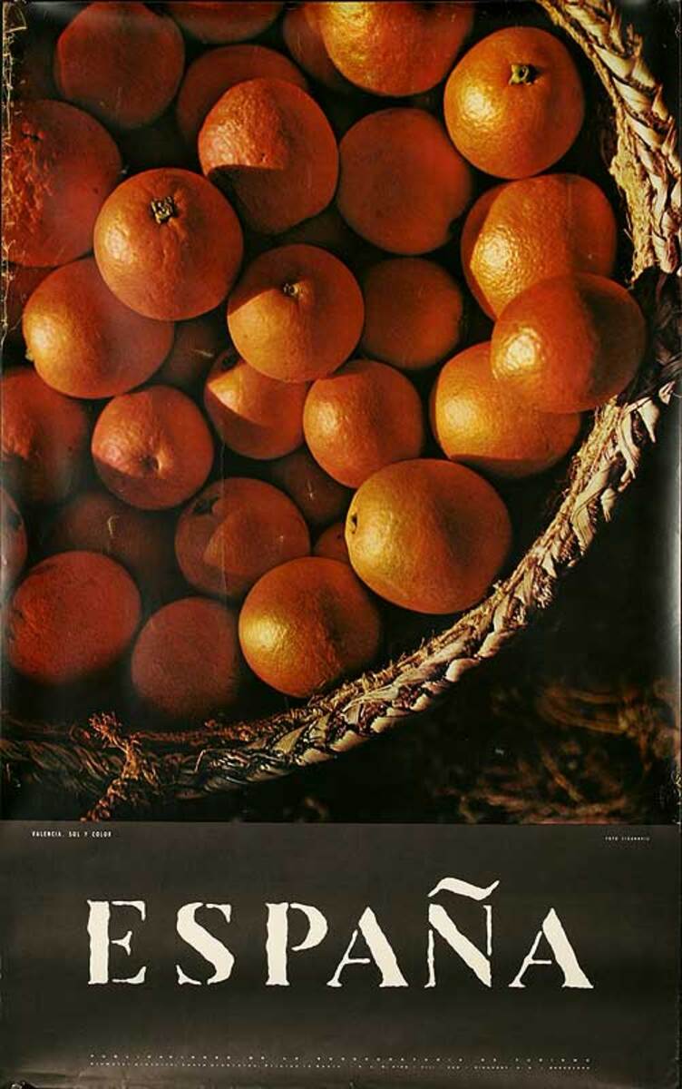 Espana Basket of Oranges