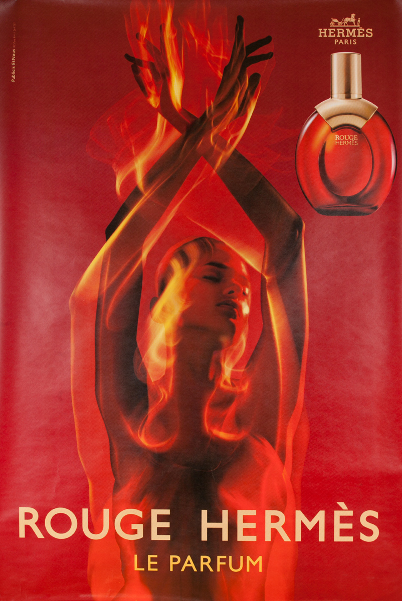 Hermes Rouge Original Advertising Poster