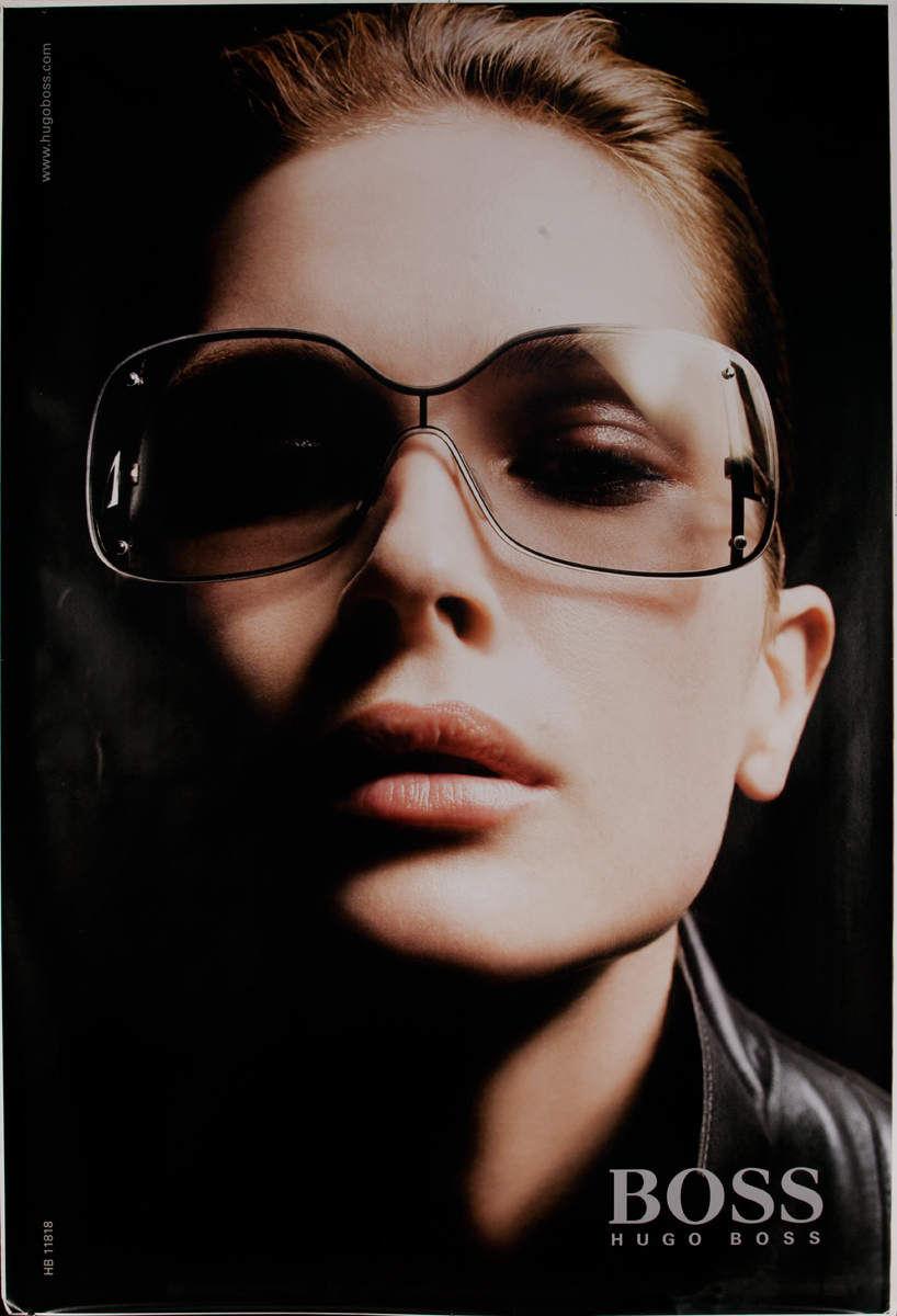 Hugo Boss Sunglasses 11818 Original French Advertising Poster