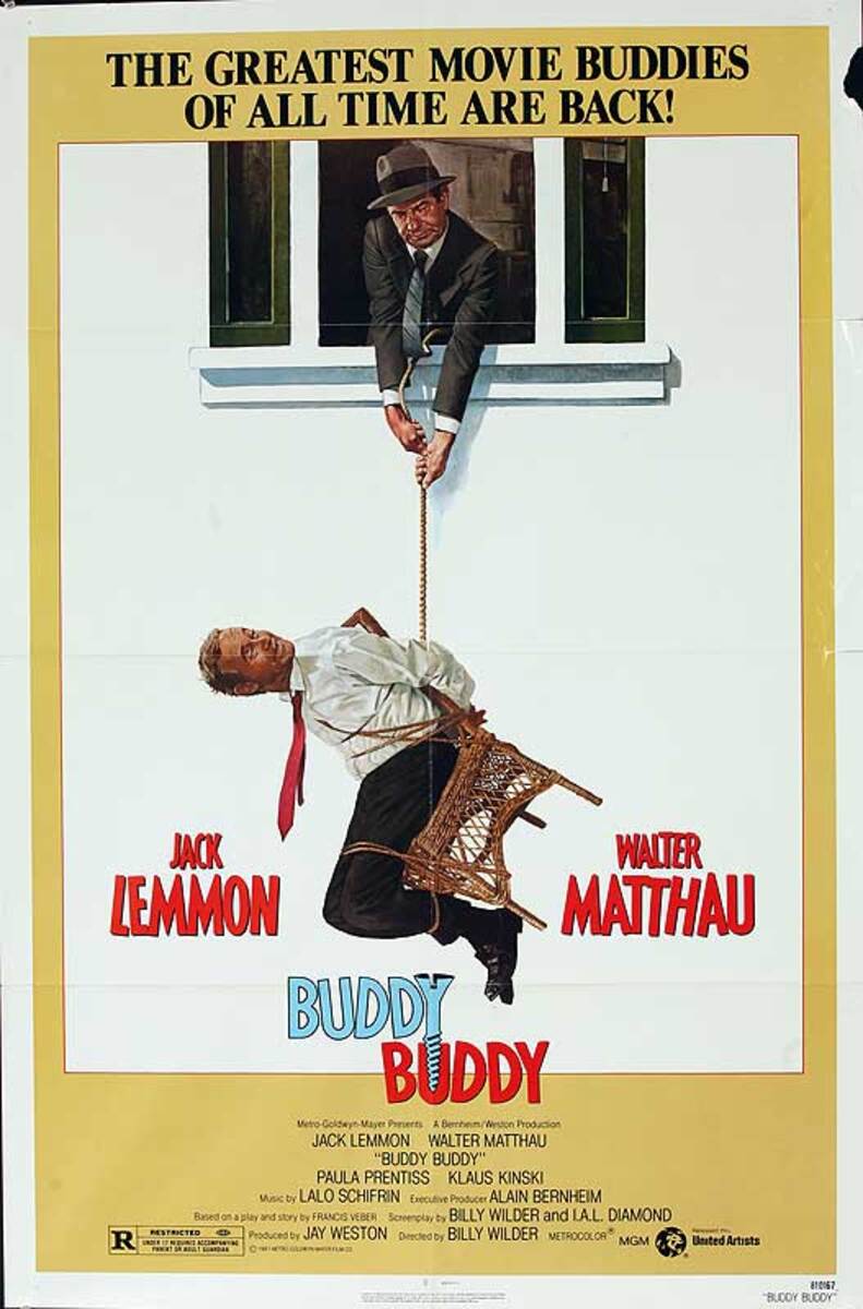 Buddy, Buddy Original American One Sheet Movie Poster