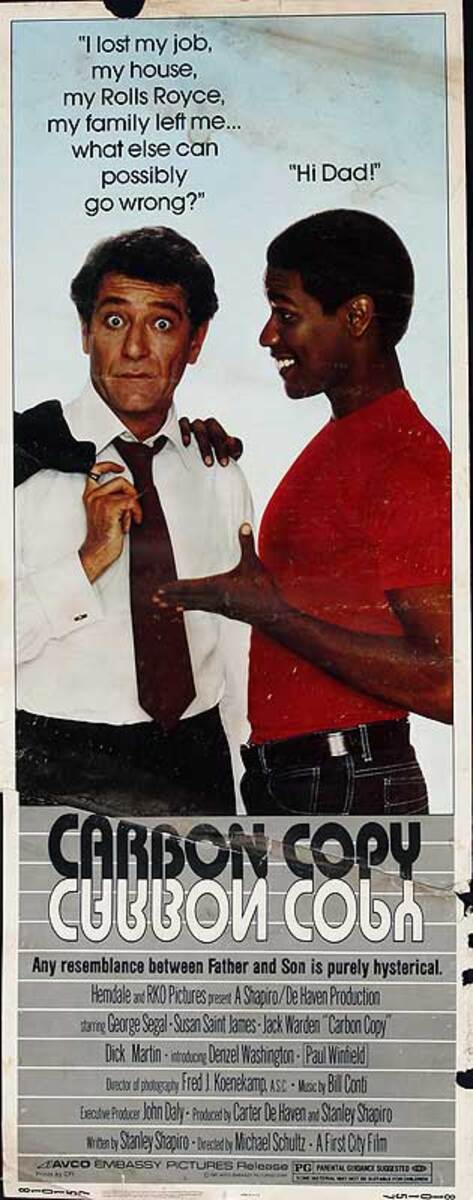 Carbon Copy Original American Insert Movie Poster
