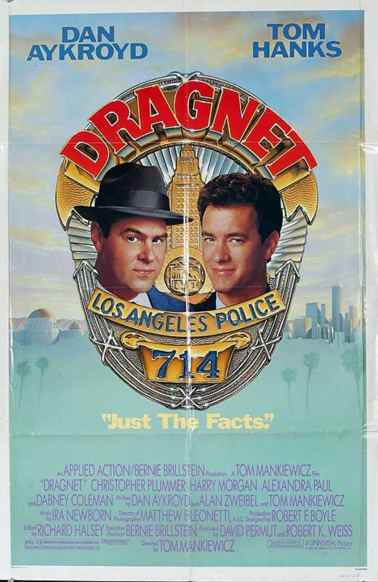Dragnet Original American One Sheet Movie Poster