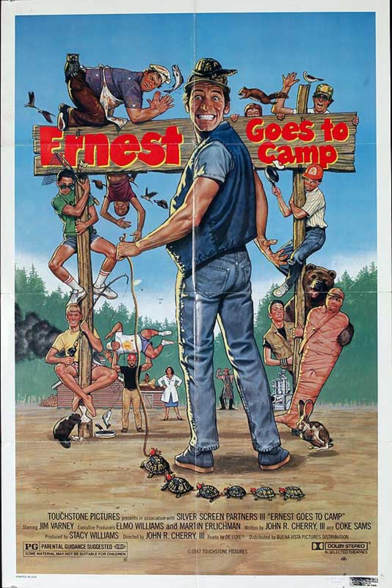Ernest Goes to Camp Original American One Sheet Movie Poster