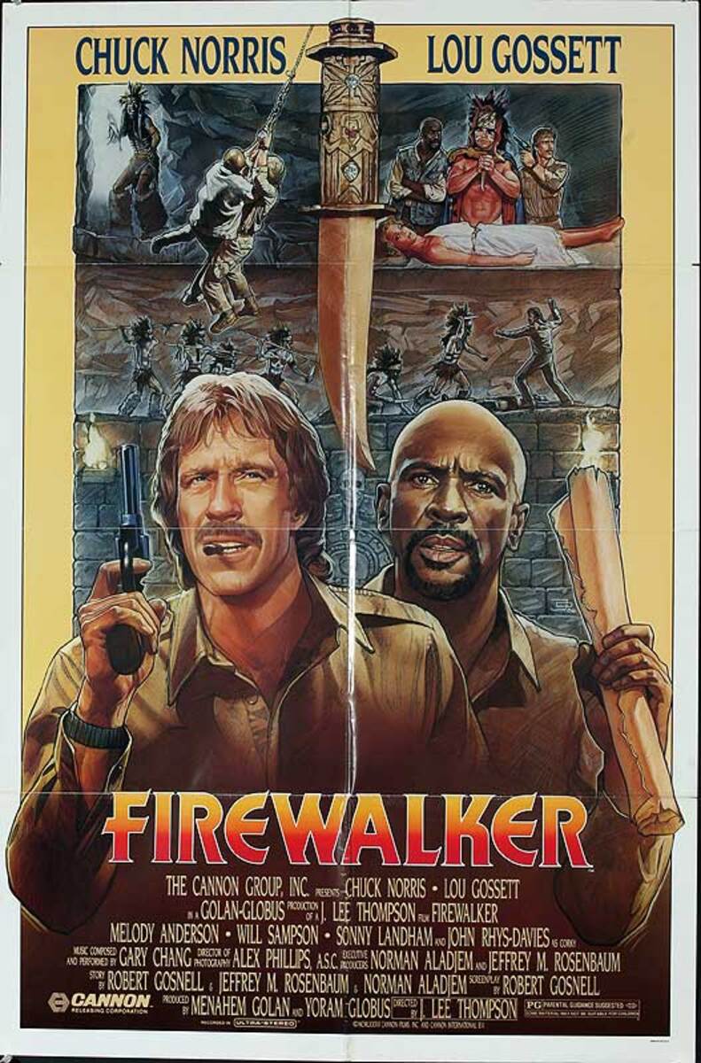 Fire Walker Original American One Sheet Movie Poster