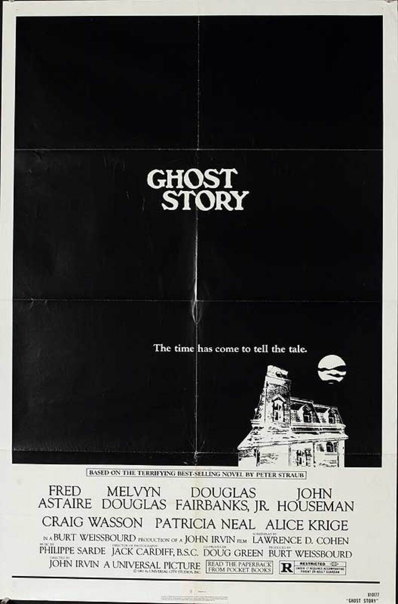 Ghost Story Original American One Sheet Movie Poster