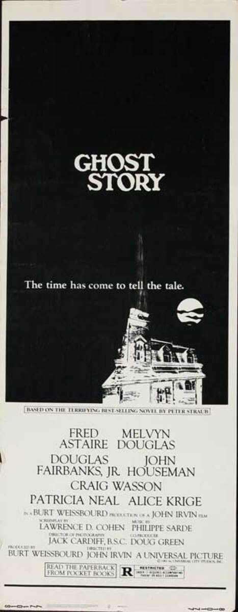 Ghost Story Original American Insert Movie Poster