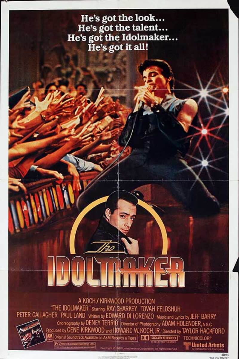 The Idolmaker Original American One Sheet Movie Poster