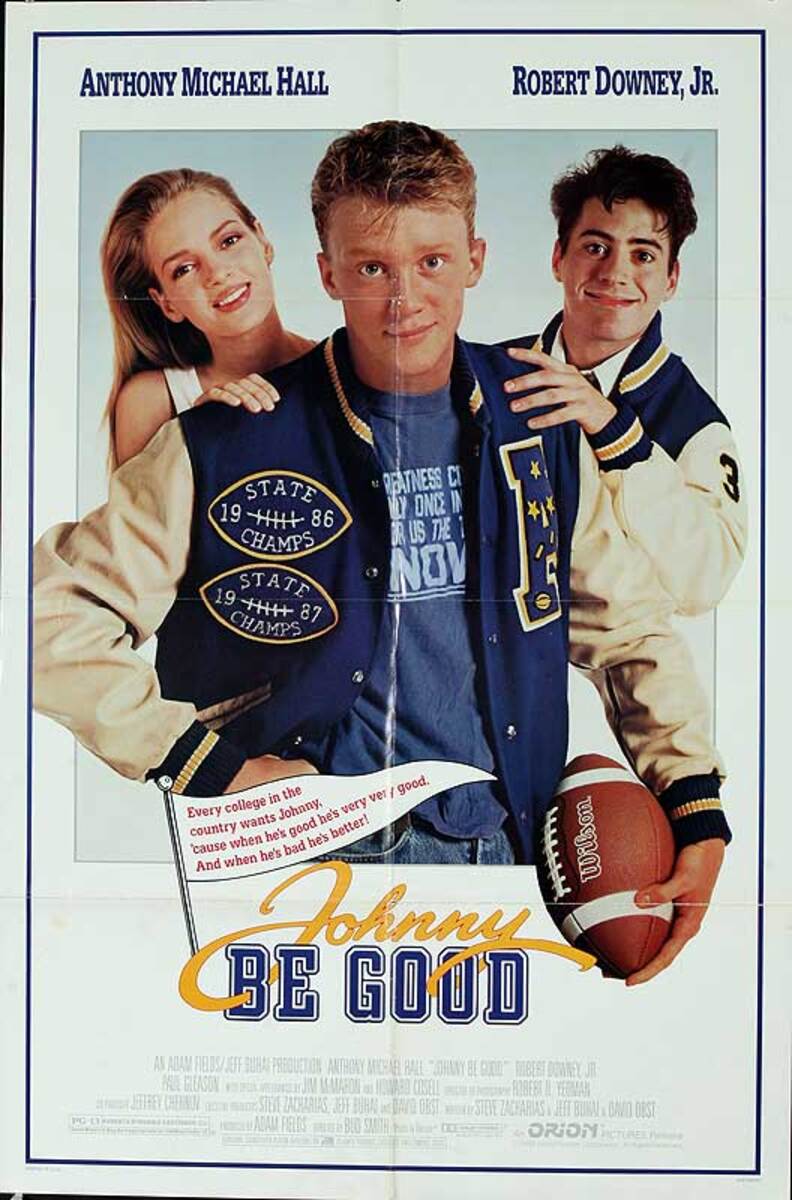 Johnny be Good Original American One Sheet Movie Poster