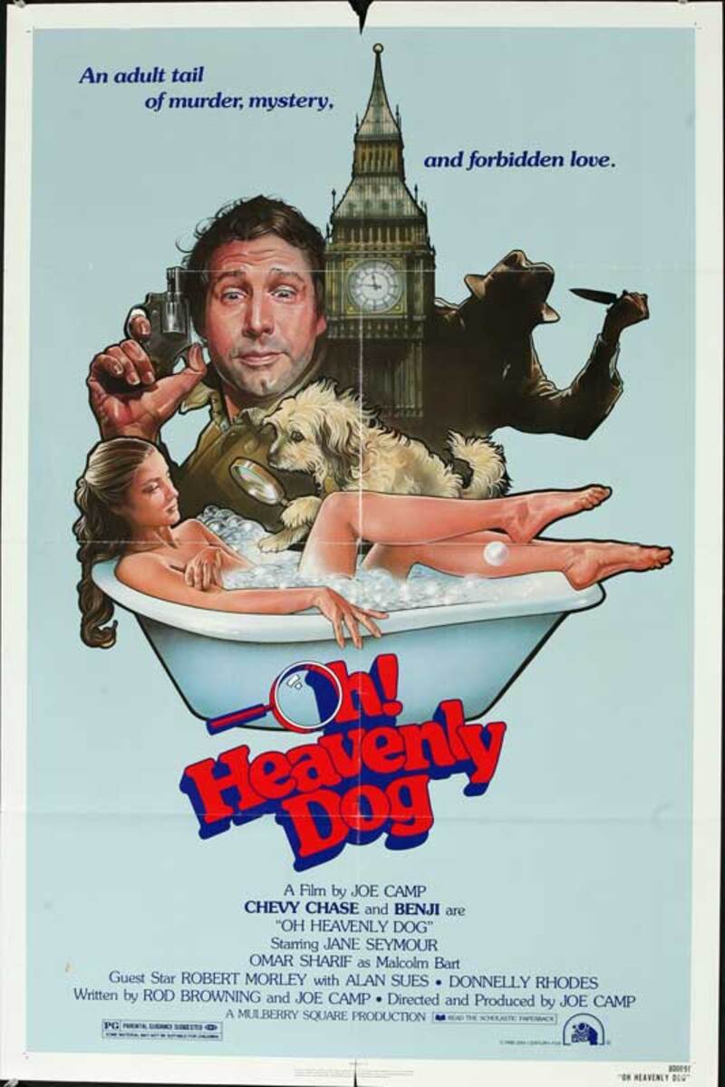 Oh Heavenly Dog Original American One Sheet Movie Poster