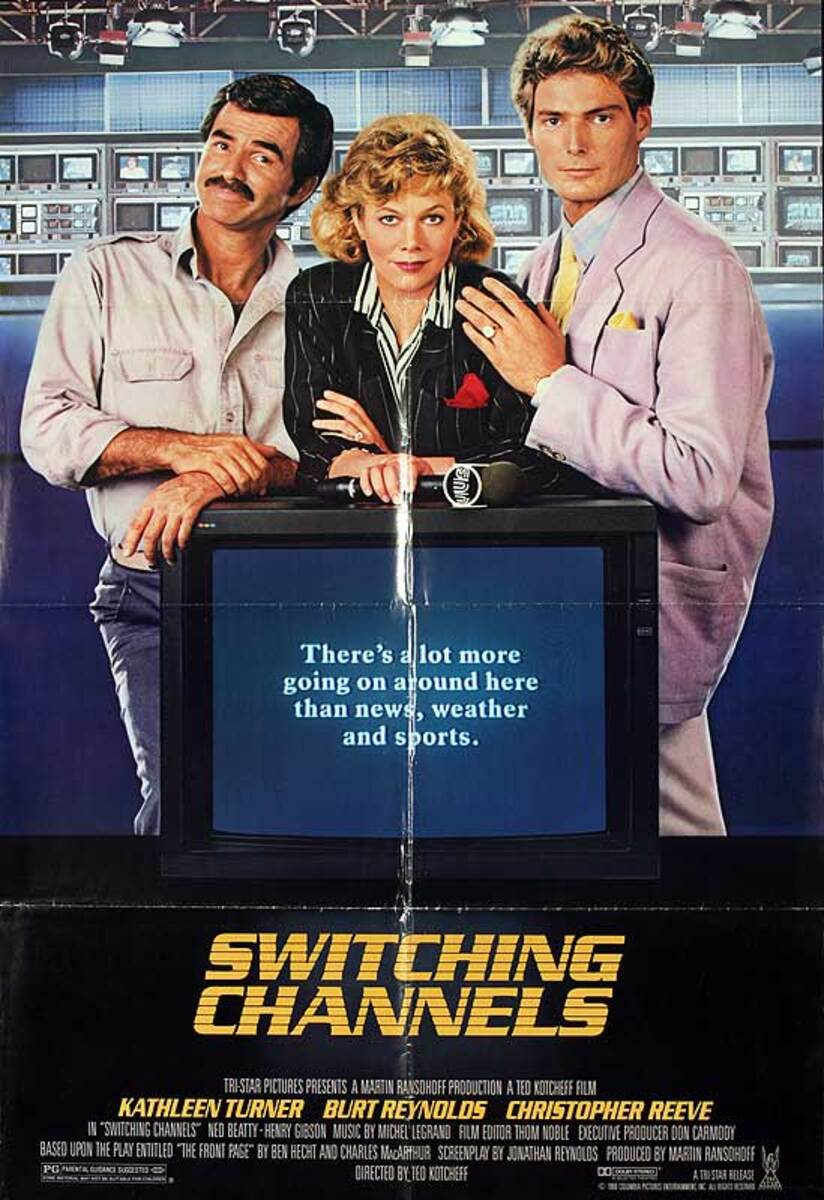 Switching Channels Original American One Sheet Movie Poster