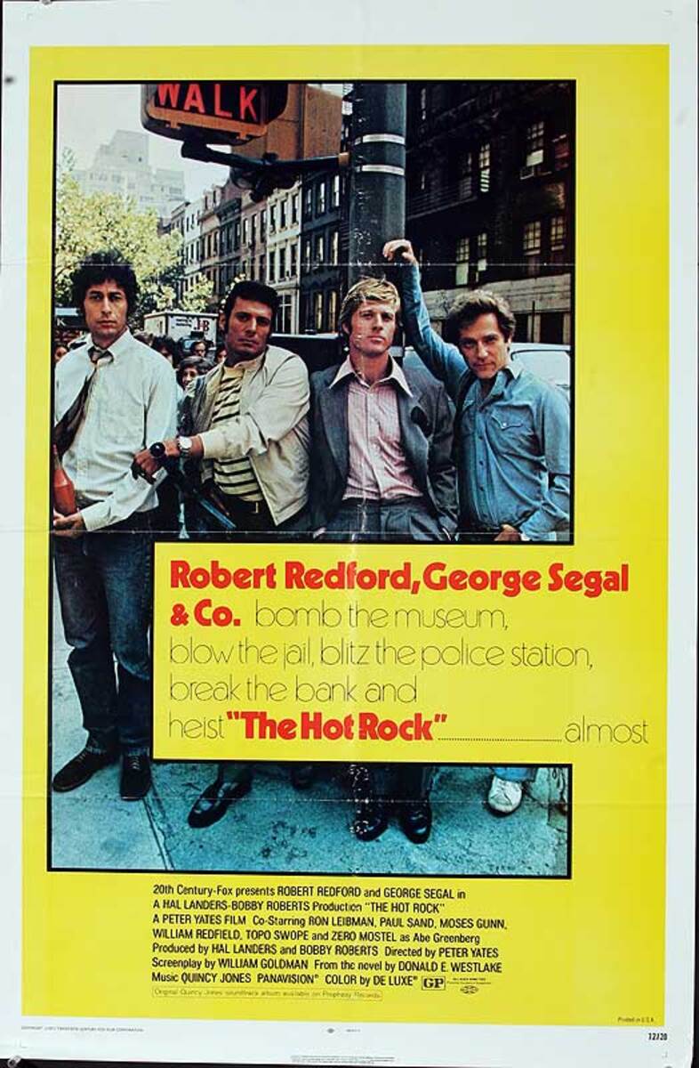 The Hot Rock Original American One Sheet Movie Poster