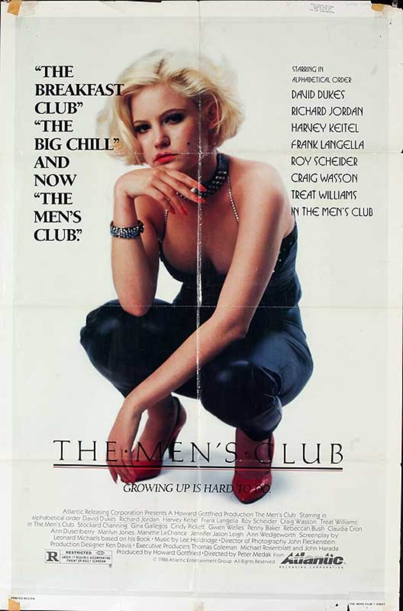 The Men's Club Original American One Sheet Movie Poster