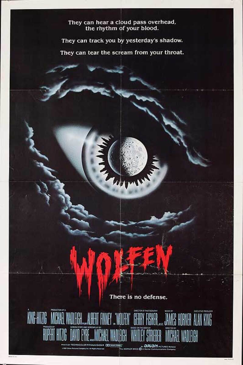 Wolfen Original American One Sheet Movie Poster