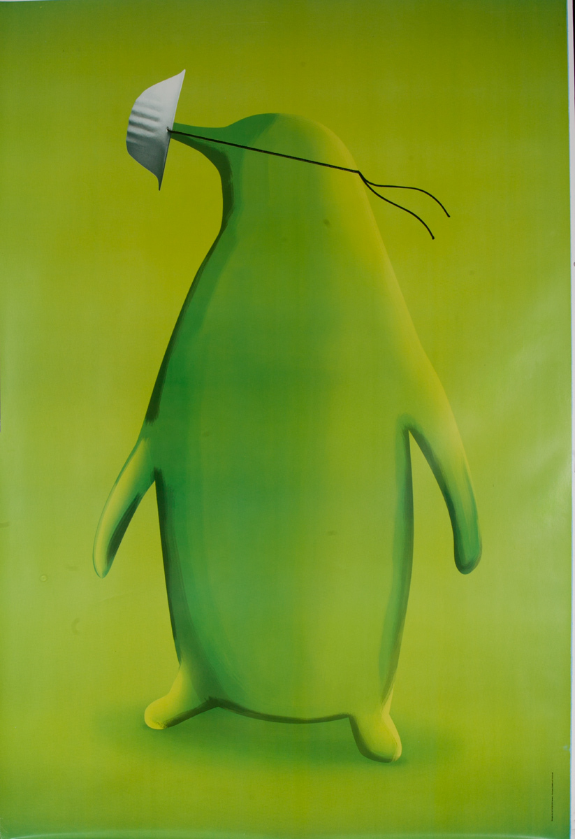 Penguin Original Advertising Poster 