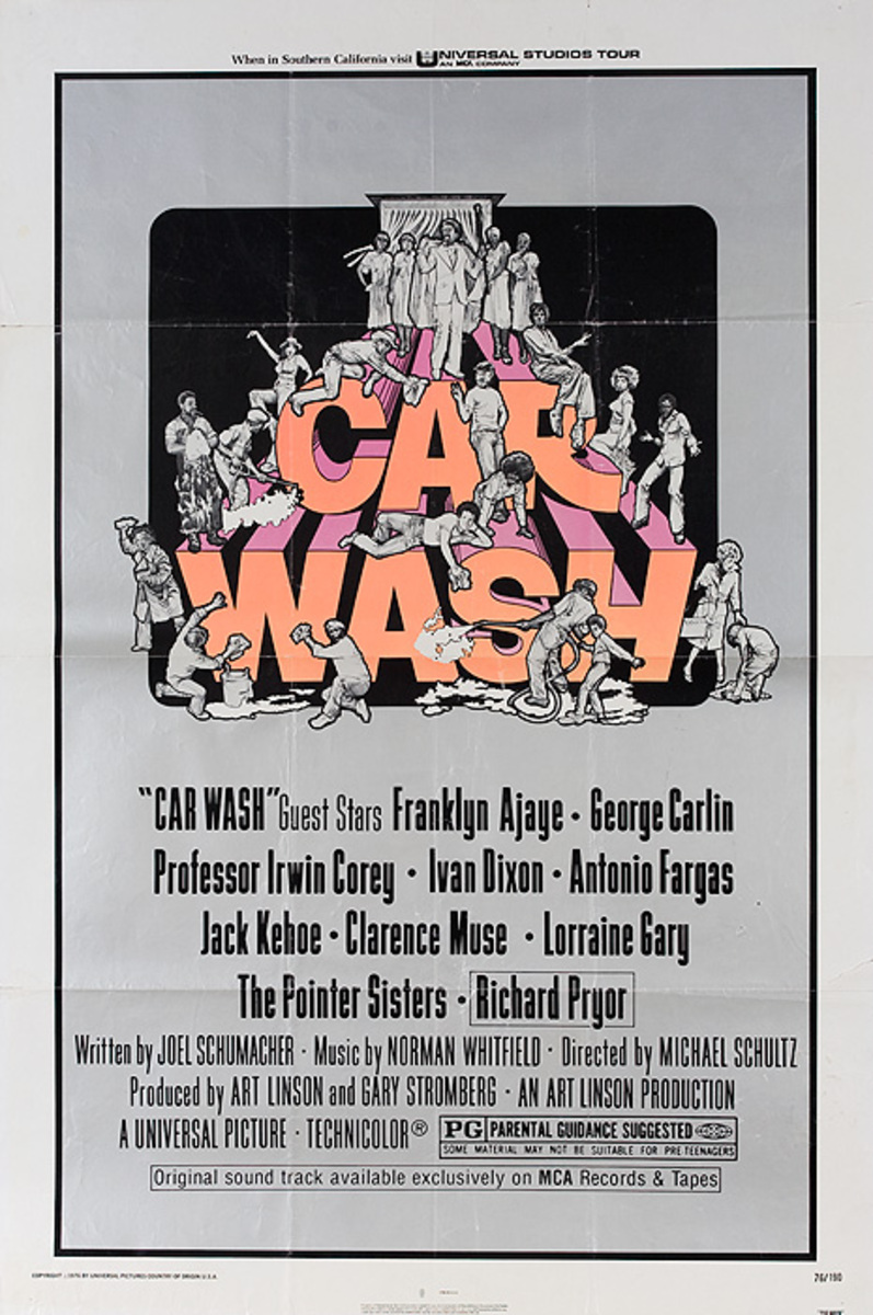 Car Wash Original American 1 Sheet Movie Poster