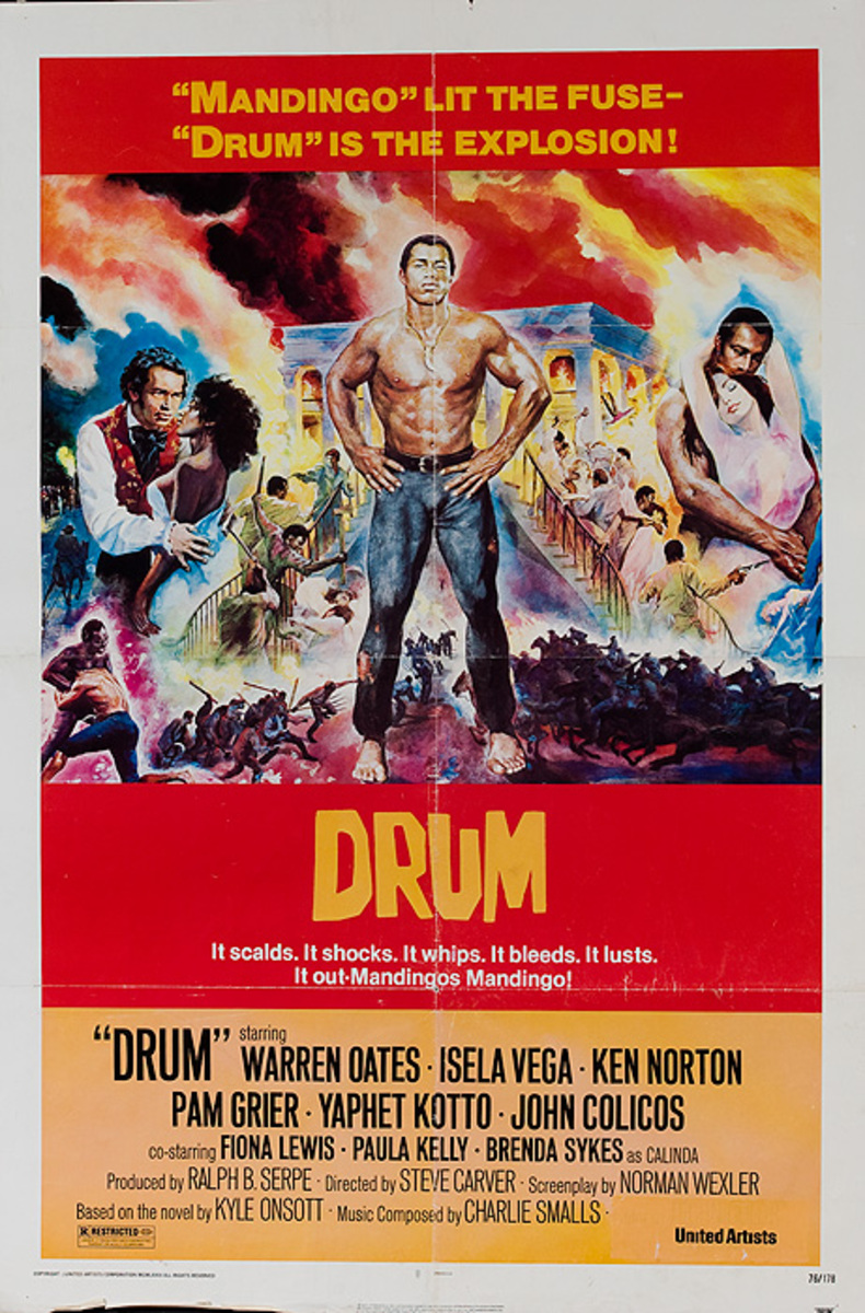 Drum Original American 1 Sheet Movie Poster