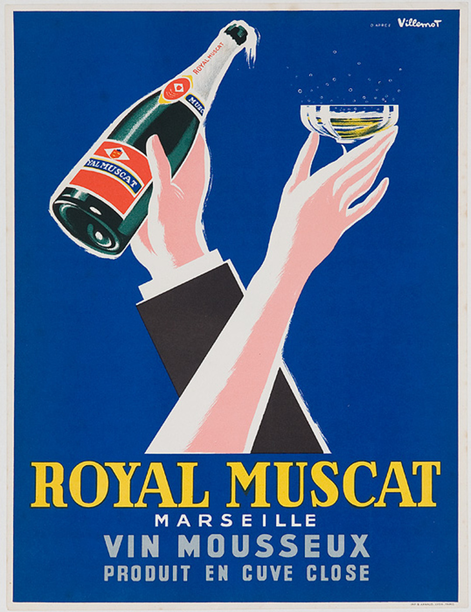 Royal Muscat Original French Advertising Poster