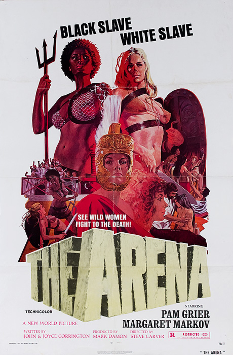 The Arena Naked Warriors Original American Movie Poster