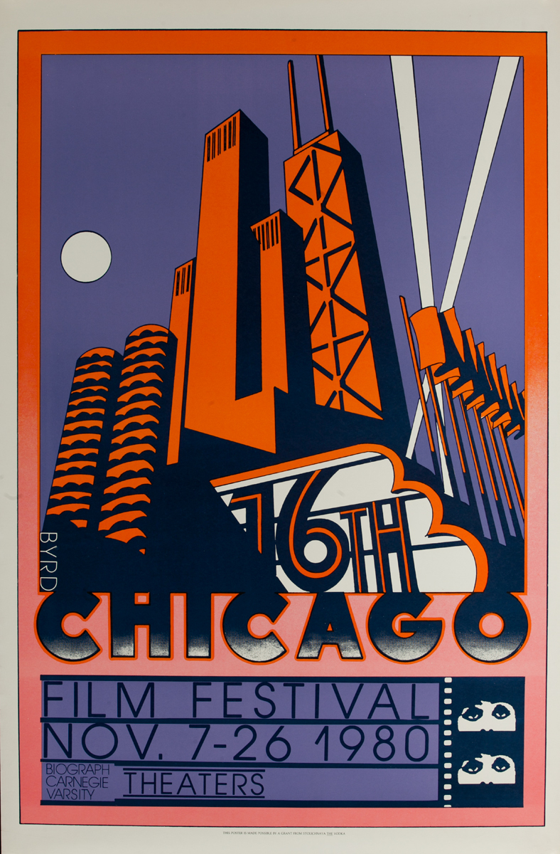 16th Chicago Film Festival Original American Movie Poster