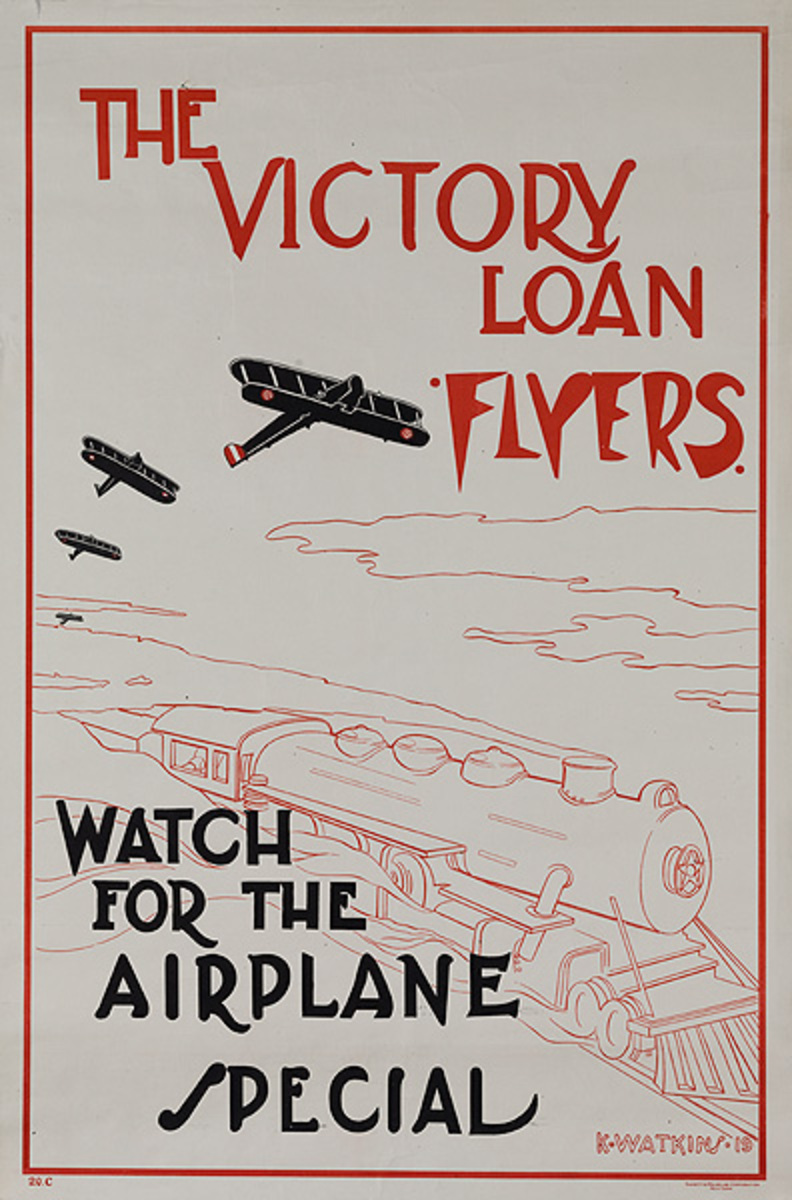 The Victory Loan Flyers Original WWI 