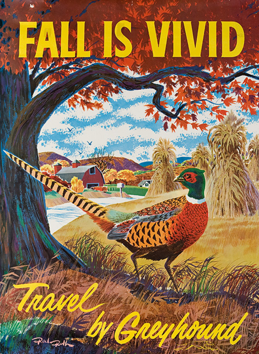 Fall is Vivid Travel by Greyhound
