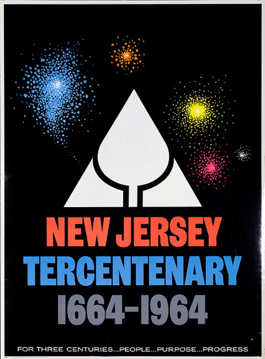 New Jersey Tercentenary 1664-1964 Original Poster