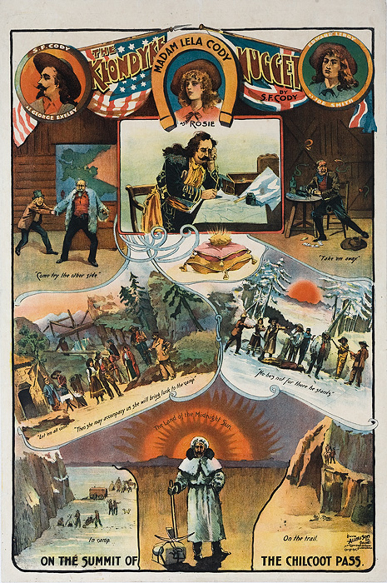 The Klondyke Nugget Original American Theater Poster