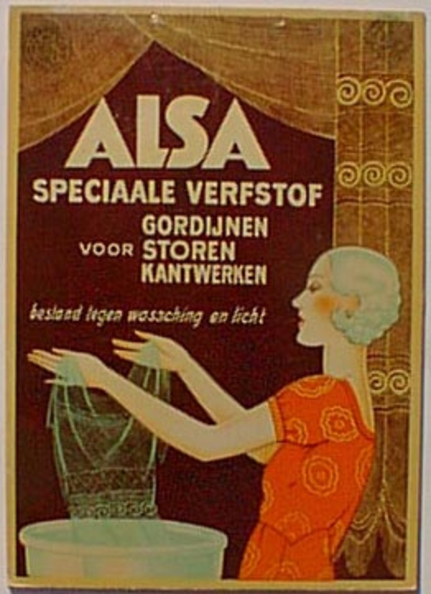 Alsa Carton Original Original Vintage Advertising Poster