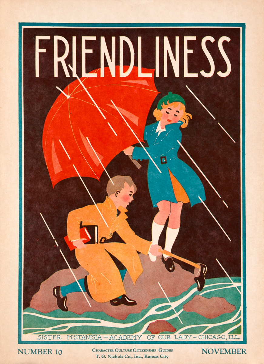 Friendliness - Character Culture Citizenship Guides Poster #10