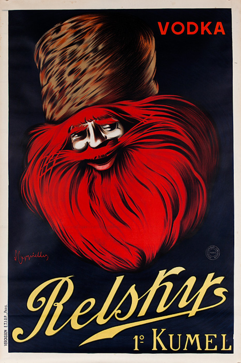 Relsky Vodka Original French Advertising Poster