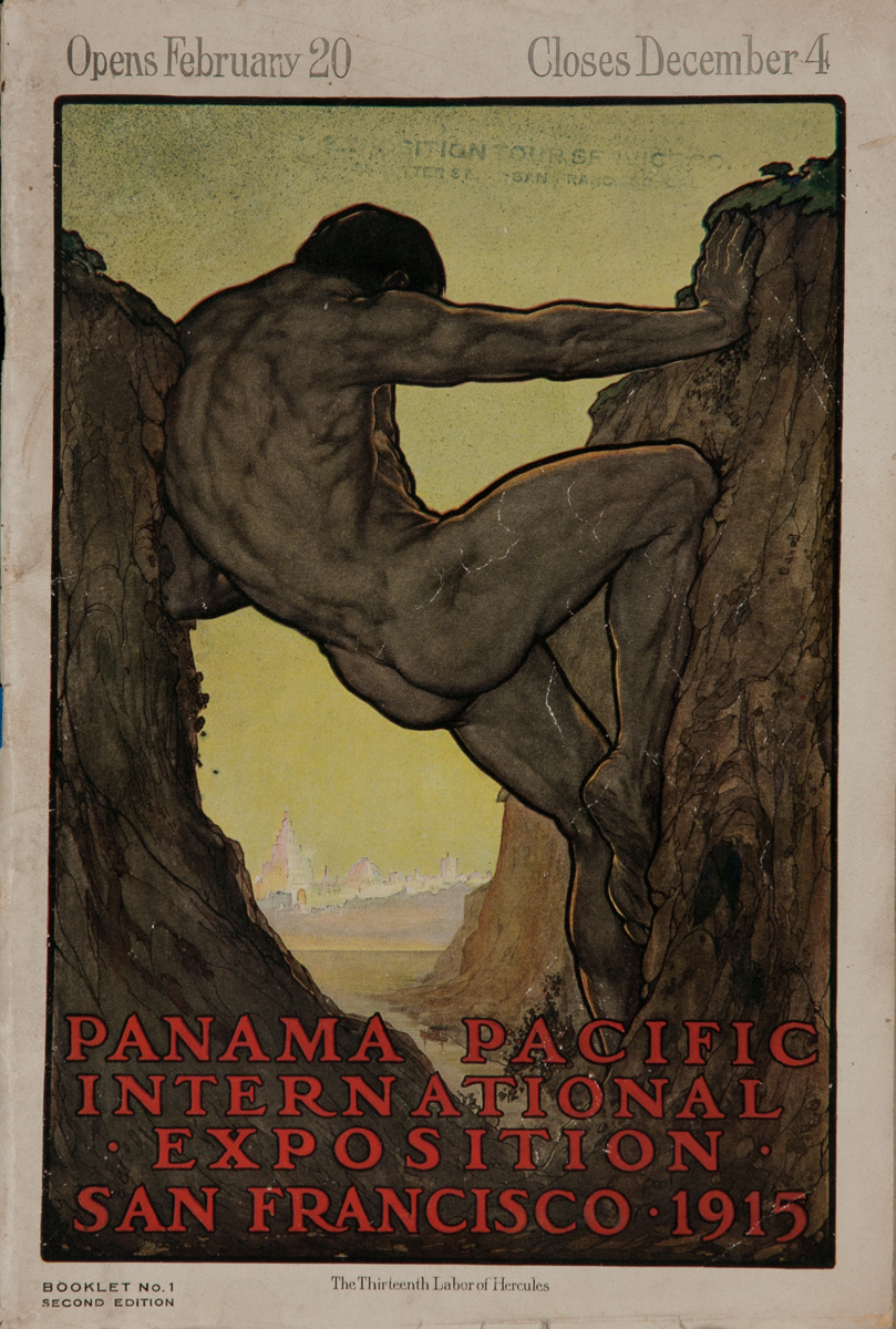 Original Panama Pacific International Exposition Travel Brochure