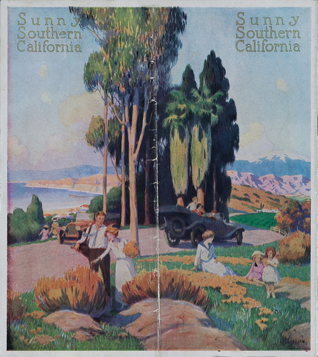 Sunny Southern California Travel Brochure 