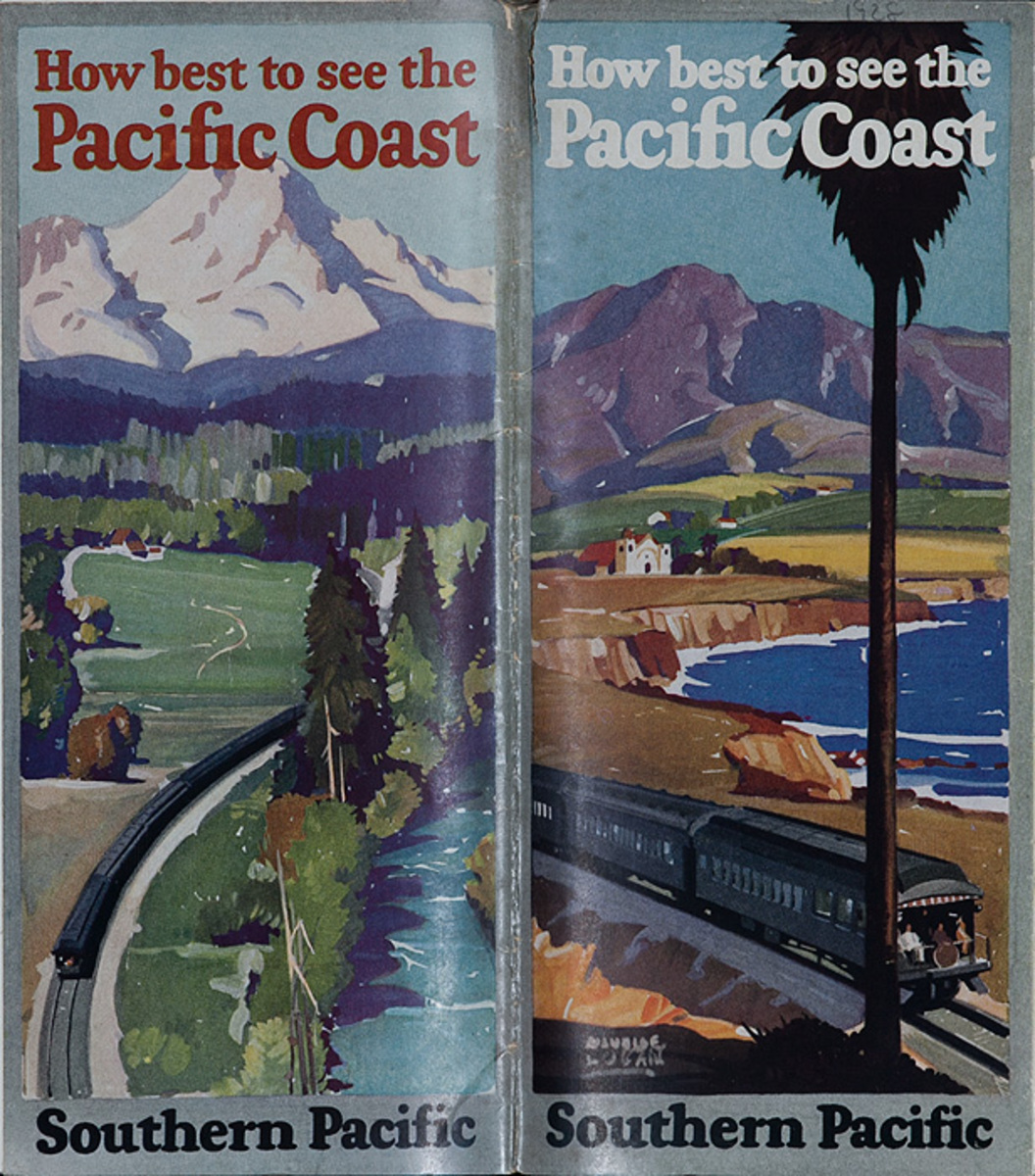 Original Southern Pacific Travel Brochure How Best to See The Pacific Coast